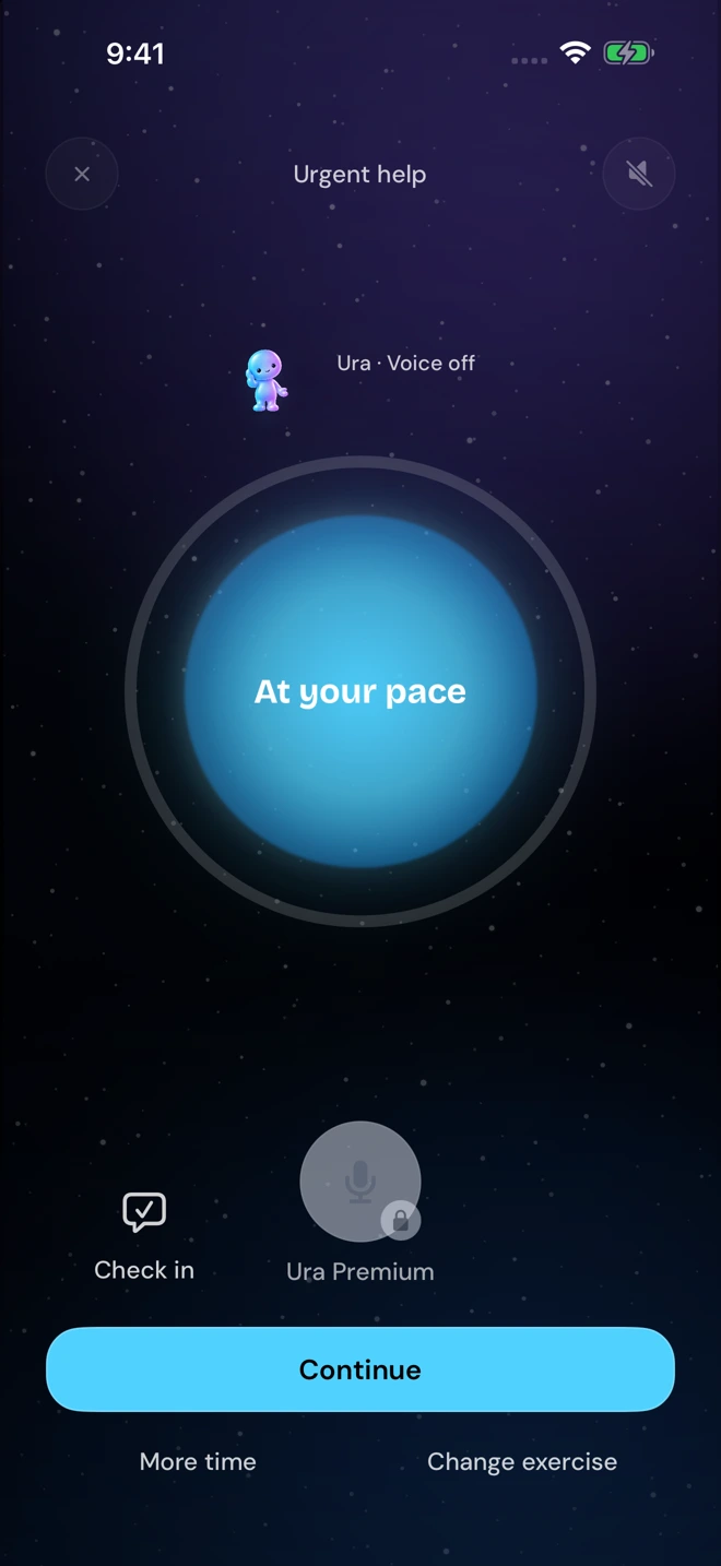 Ura guided breathing preview